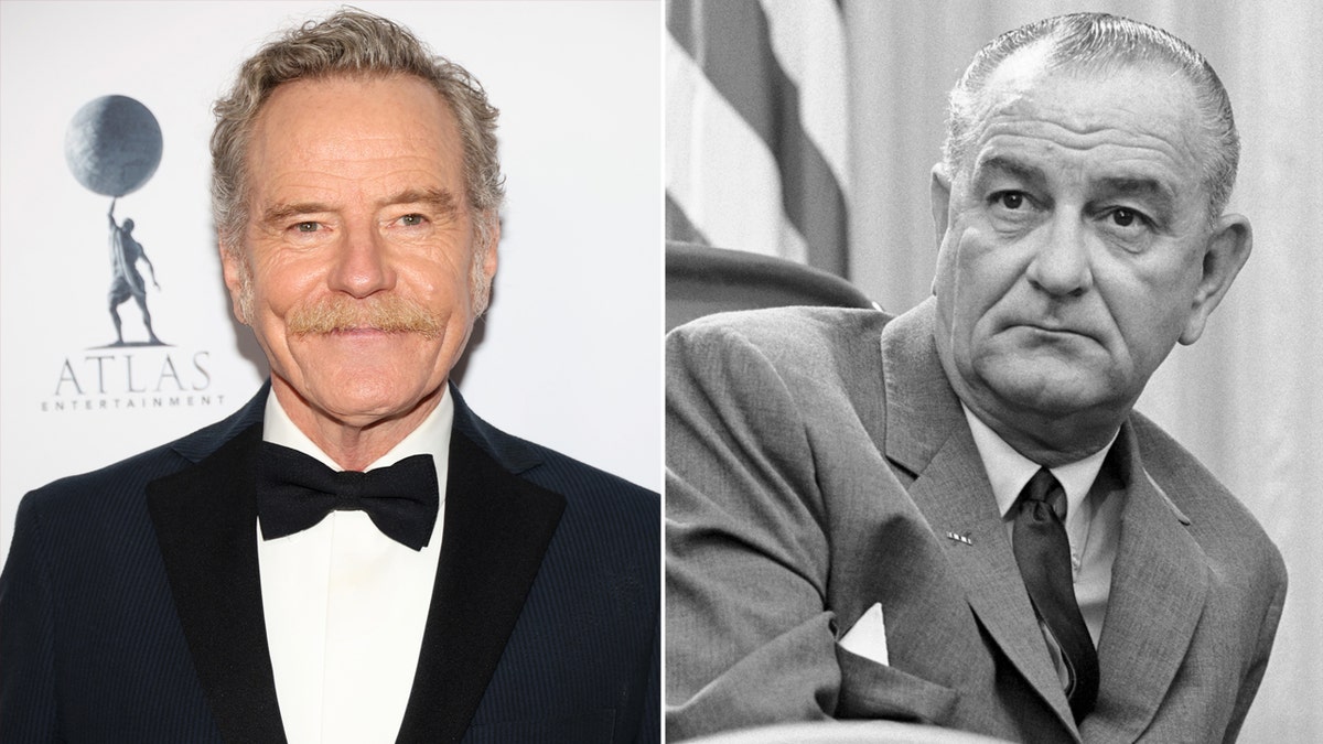 Bryan Cranston and Lyndon B. Johnson split