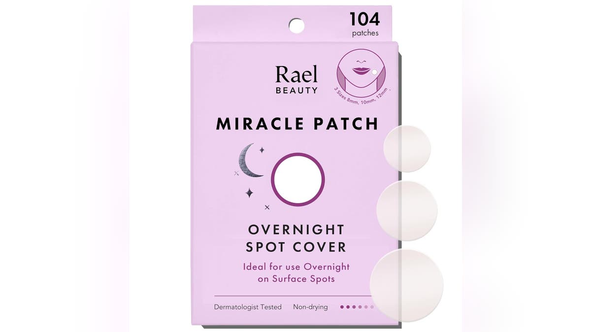 Soothe pimples overnight. 