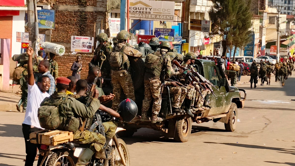 M23 rebels in Bukavo