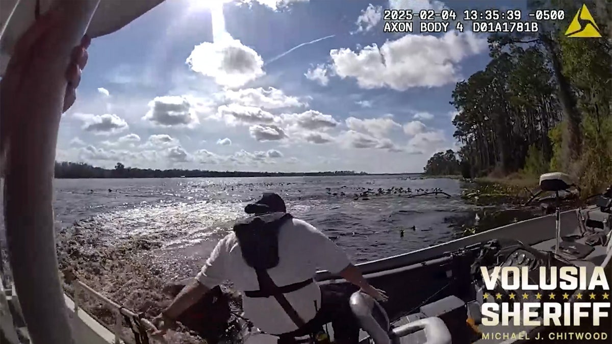 The jumps in Florida, the first respondent on a runaway boat