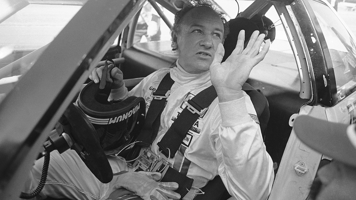 Gene Hackman at Daytona International Speedway