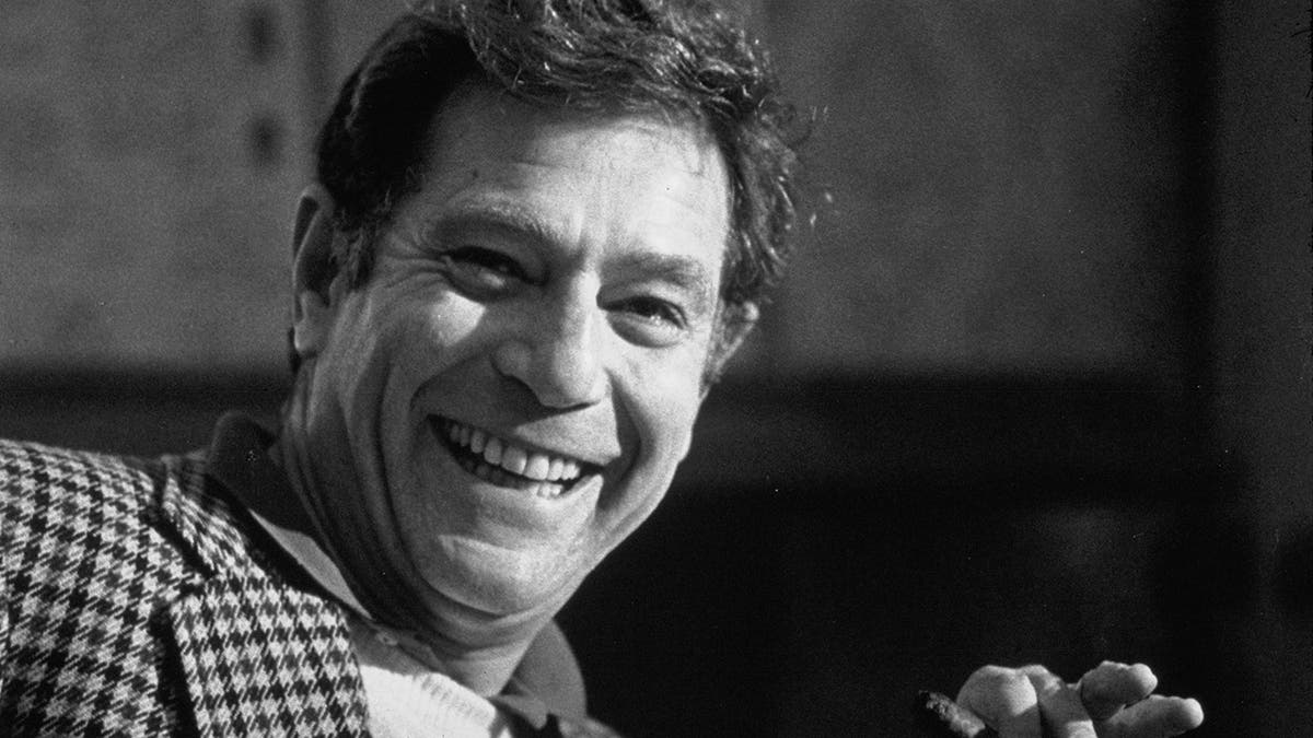 A close-up of George Segal
