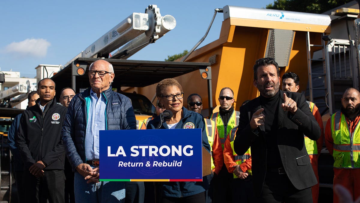 LA Mayor Karen Bass in January. 17th