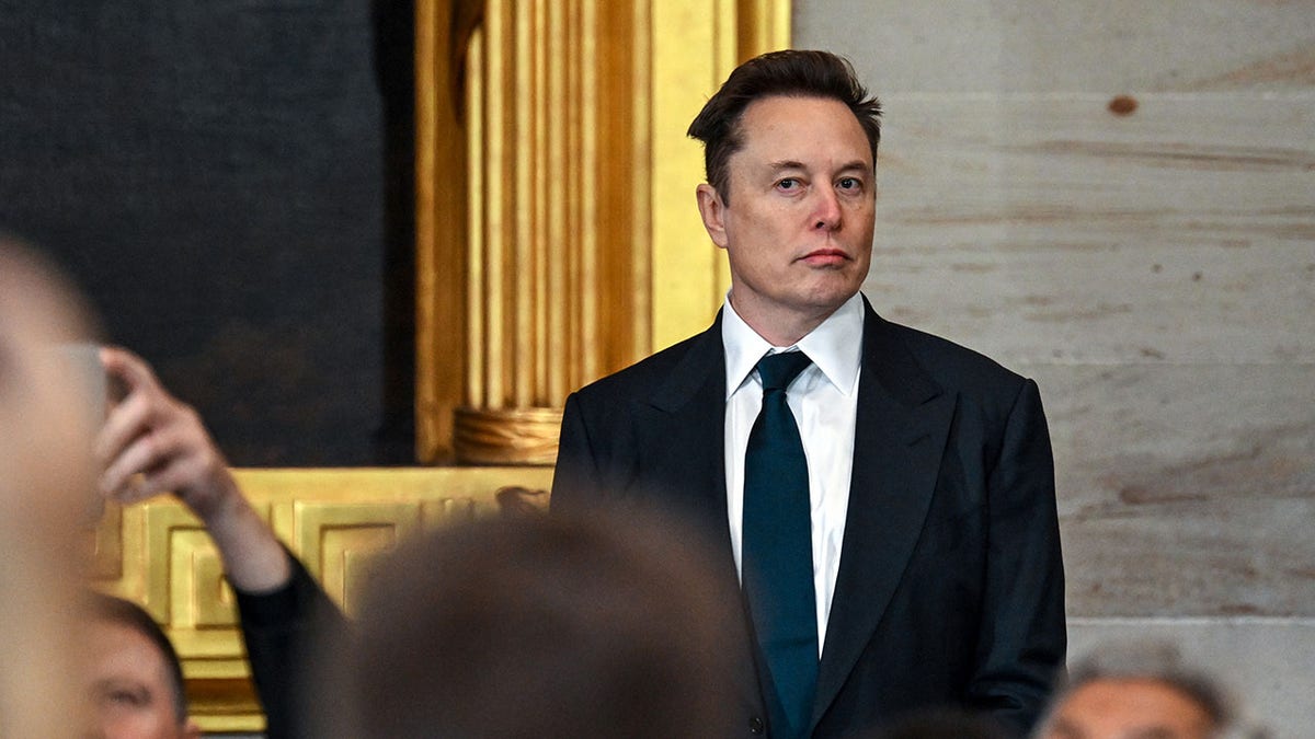 Musk astatine  Trump inauguration