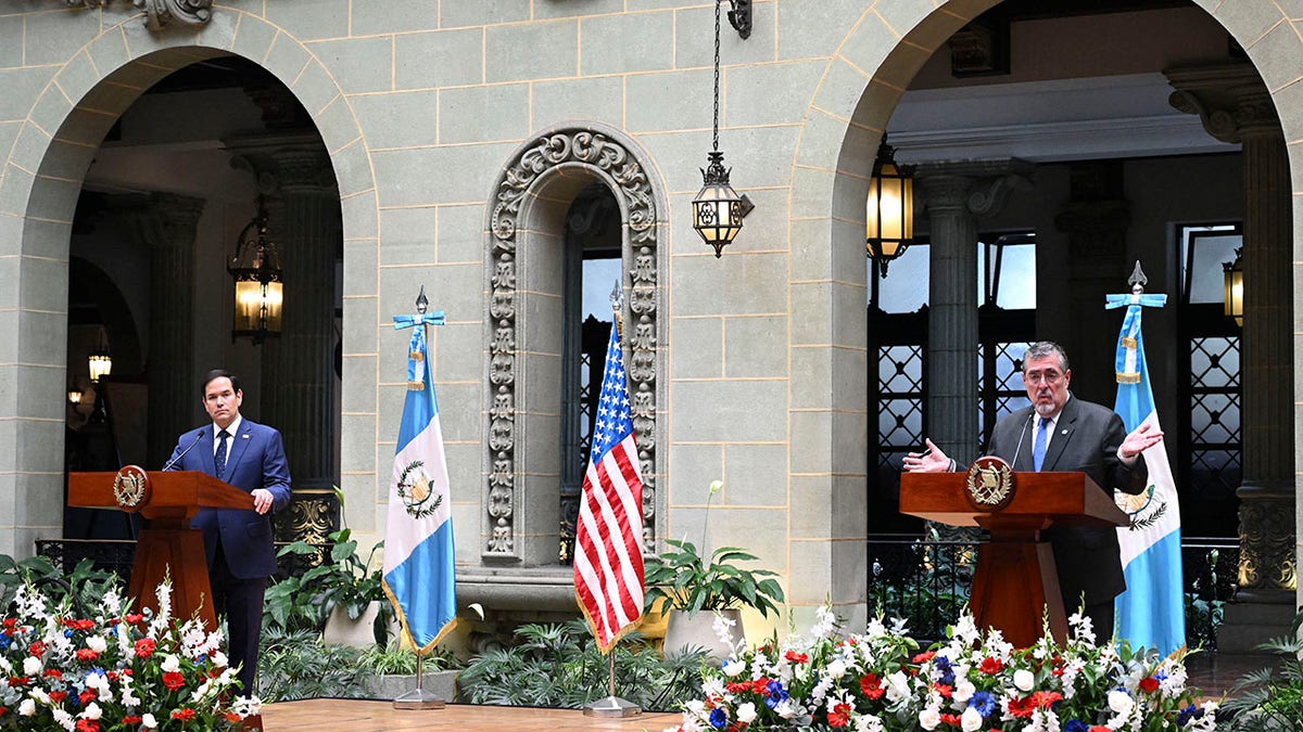 Rubio and the President of Guatemala