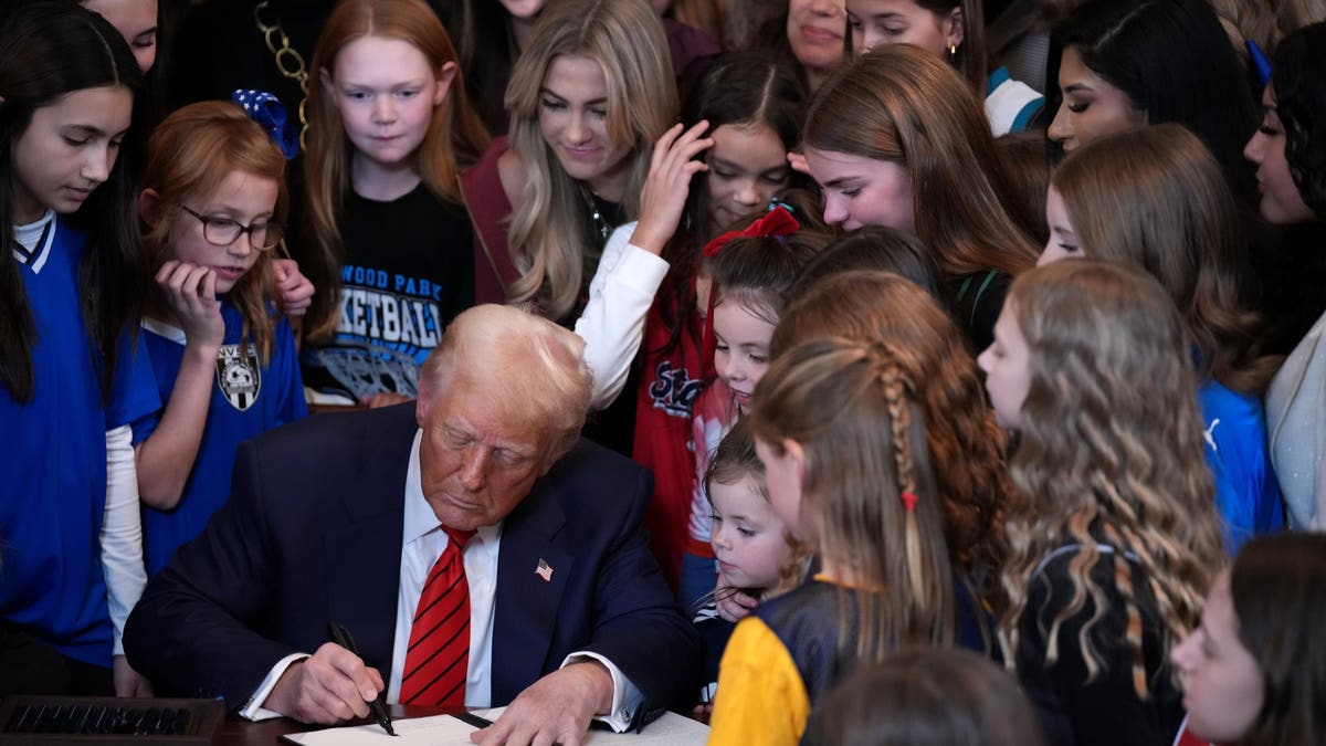 Trump Executive Power Women's Sports