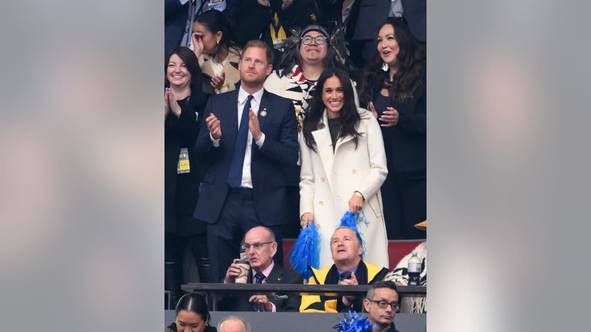 Harry and Meghan at the Invictus Games