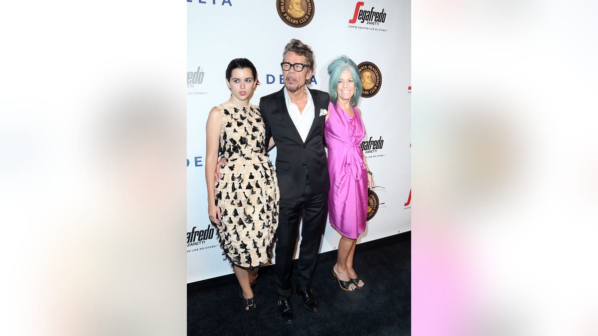 Leah Hennessey, Mara Hennessey and David Johansen