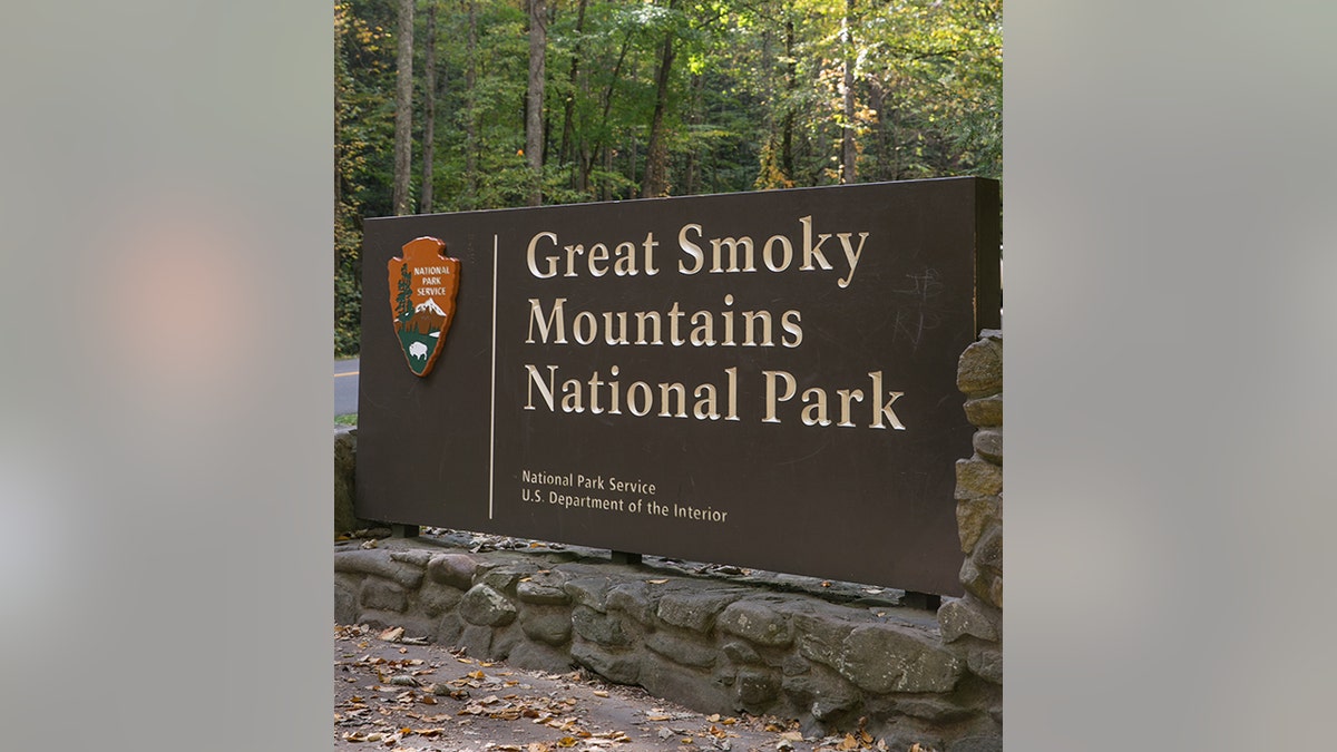 entrance to Great Smoky Mountains National Park