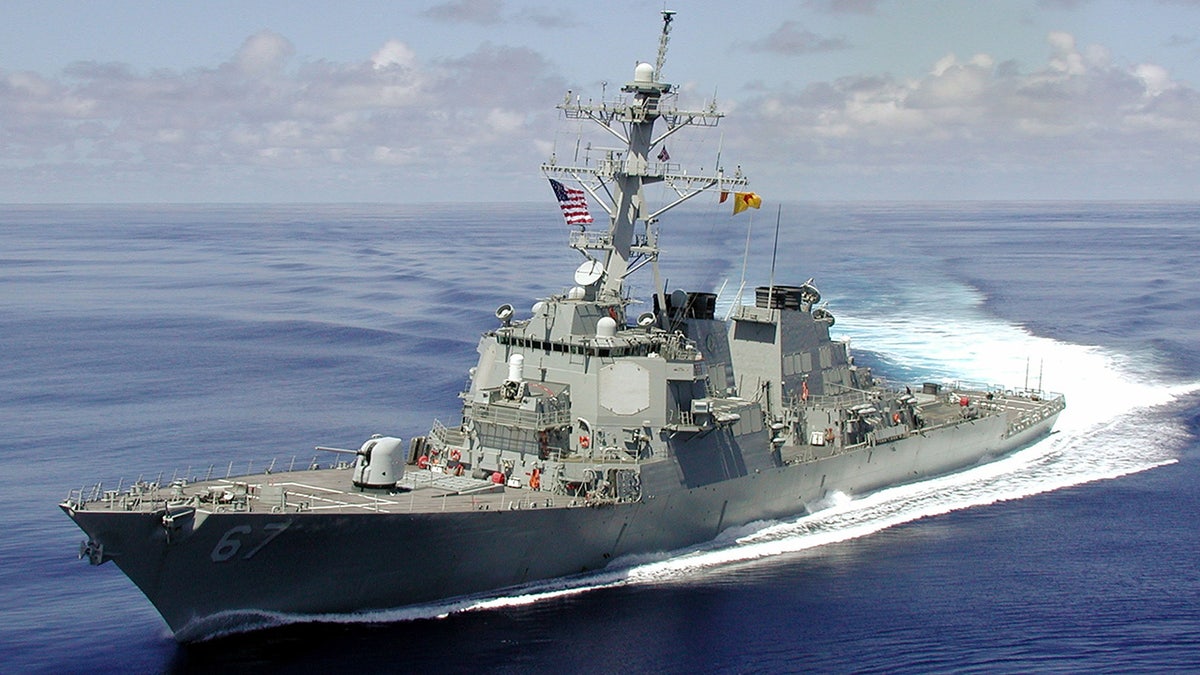 The Arleigh Burke people  guided rocket  destroyer USS Cole