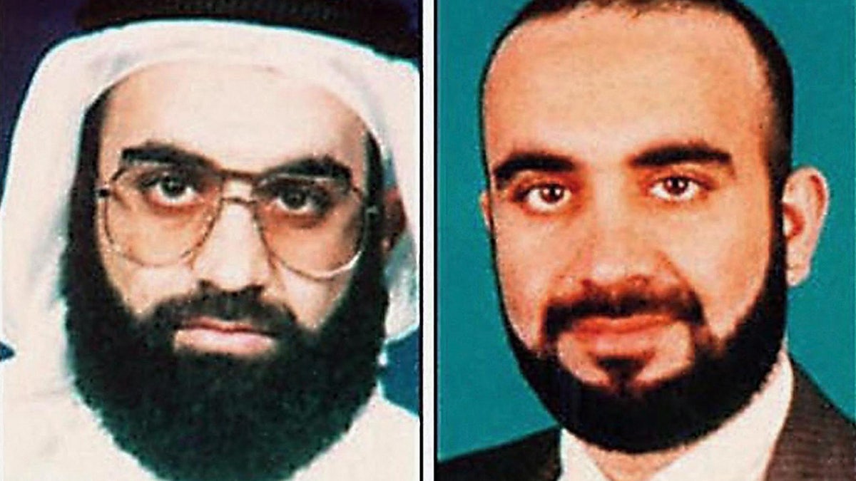 This undated FBI record  representation  shows Khalid Shaikh Mohammed