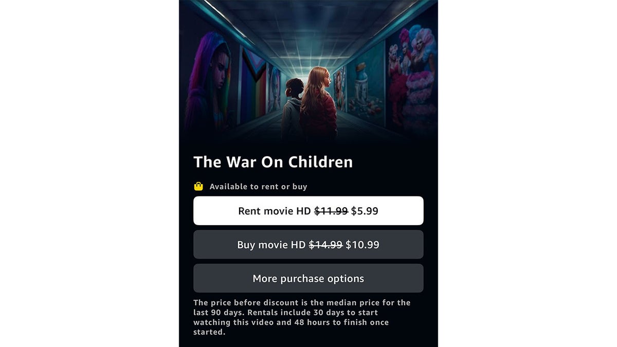 "War on children" It is now available on the Amazon Prime video. 