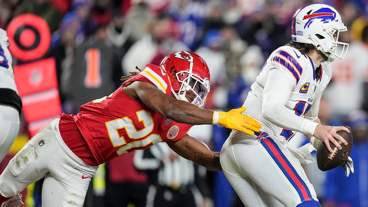 Justin Reid attempts to solve Josh Allen