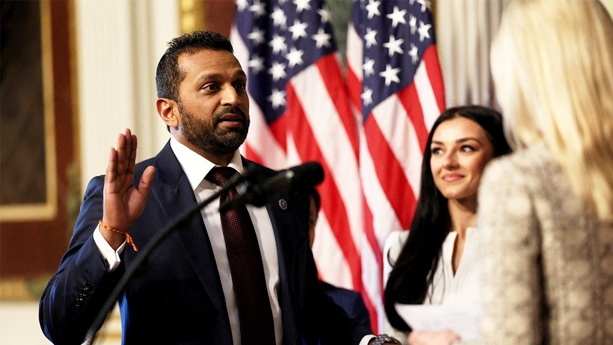 Kash Patel sworn in