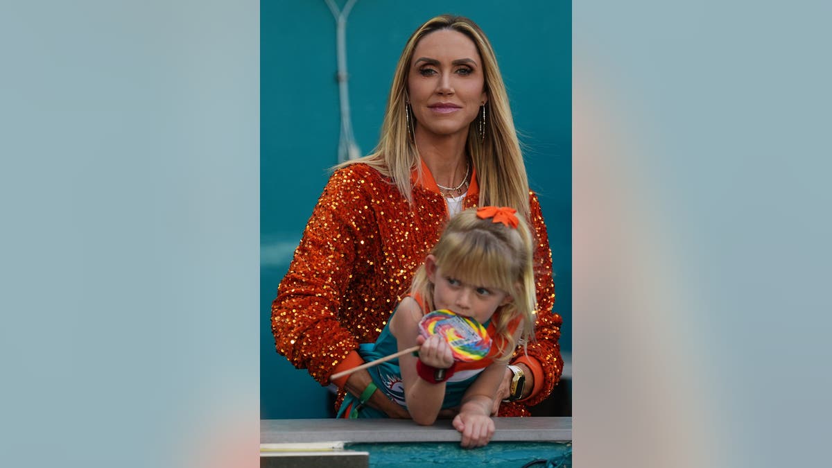 Lara Trump with daughter