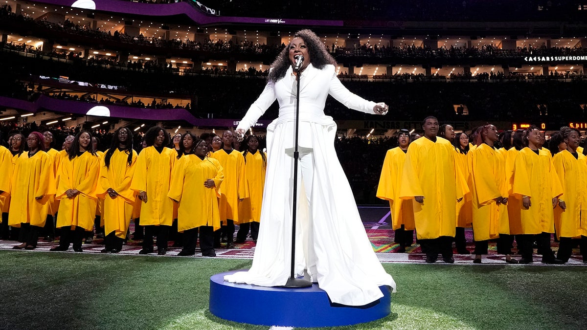 Ledisi sings the Black nationalist  anthem