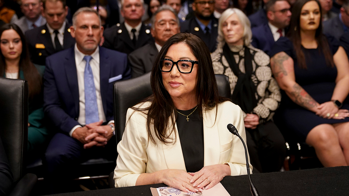 Former Rep. Lori Chavez-Deremer, the Labor Secretary nominee for Donald Trump's Presidential Center, was held in Washington, D.C. on Wednesday, February 19, 2025 the Senate Health, Education, Labor and Pension Committee confirmation hearing.