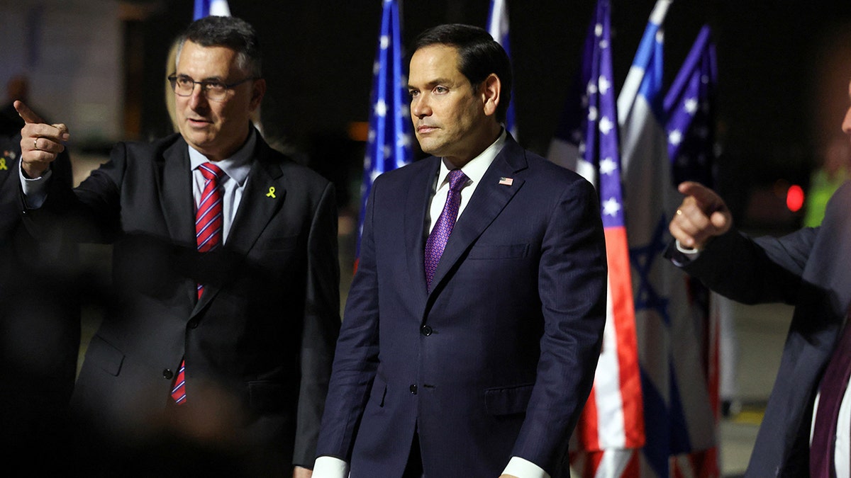 U.S. Secretary of State Marco Rubio arrives in Israel