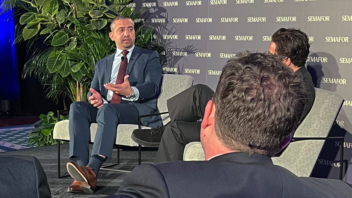 Mehdi Hasan at Semafor summit