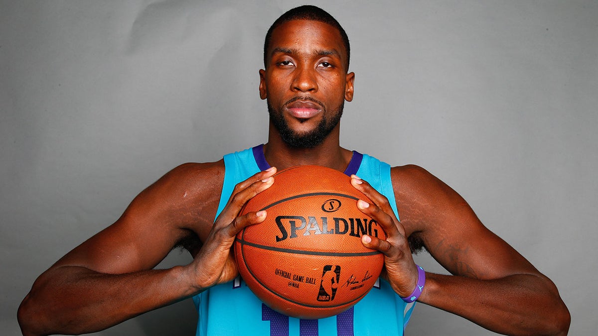 Michael Kidd-Gilchrist poses