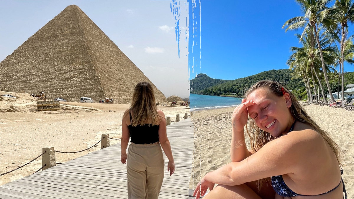 British woman travels around the world