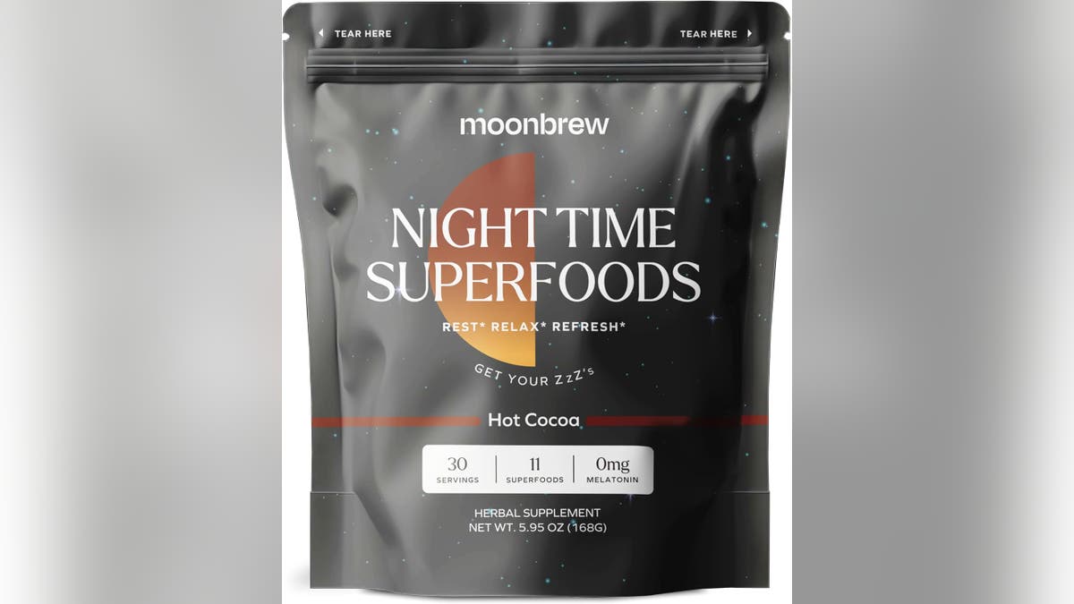 This sleeping help combines magnesium and 11 superfood to help you fall asleep.