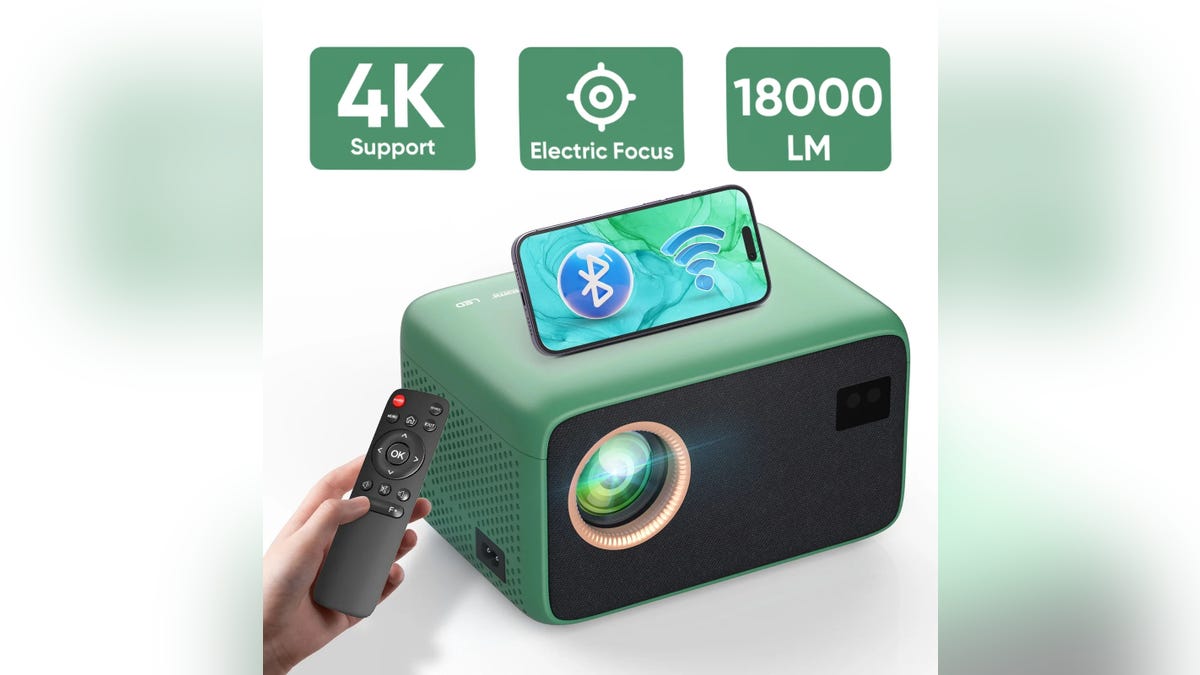 This easy-to-use projector is loads of fun.