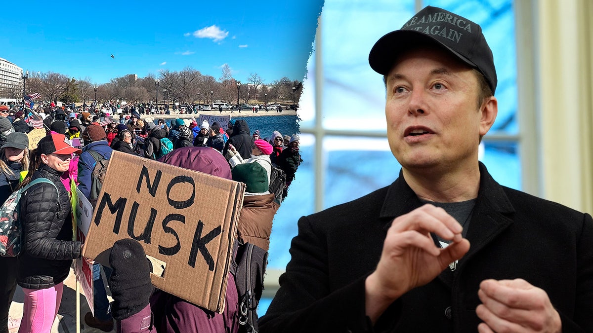 Elon Muschus, protests