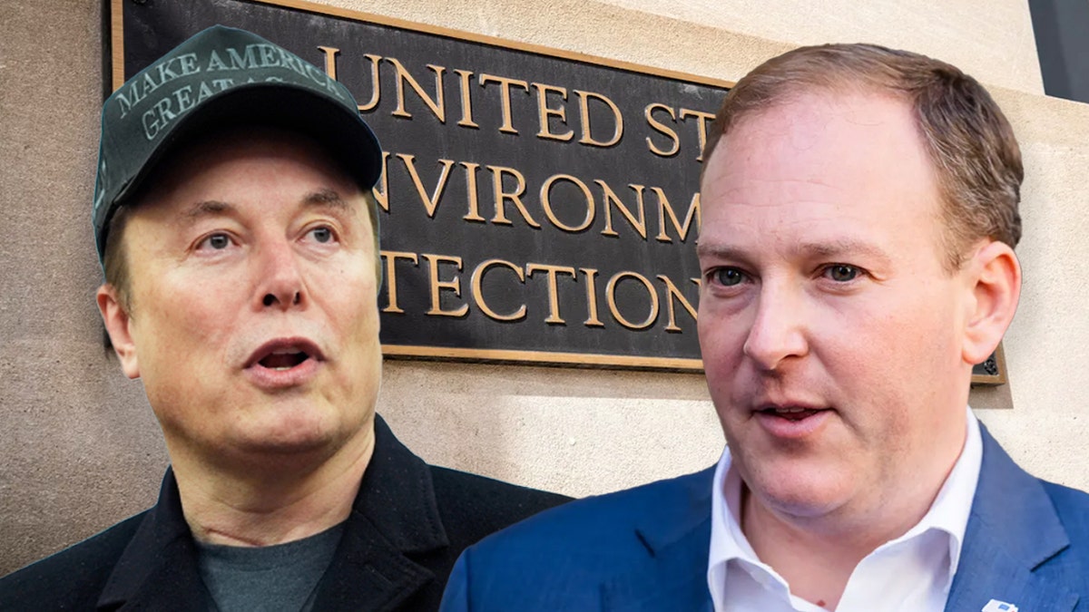 EPA -E Zeldin's administrator, right, cooperates with Elon Male Doge to reduce costs.