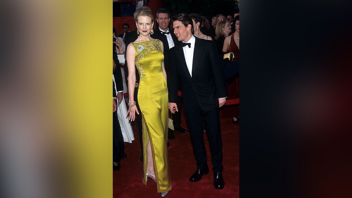 Nicole Kidman wore an iconic yellow Dior dress to the Oscars in 2001.