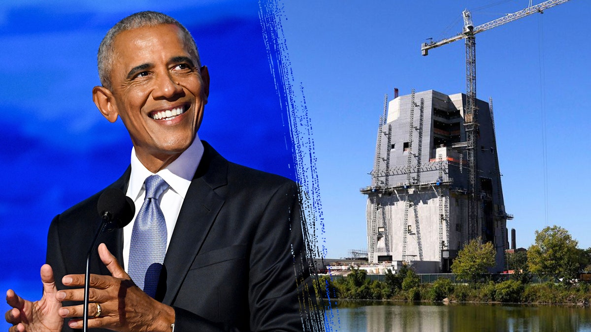 Barack Obama and presidential center