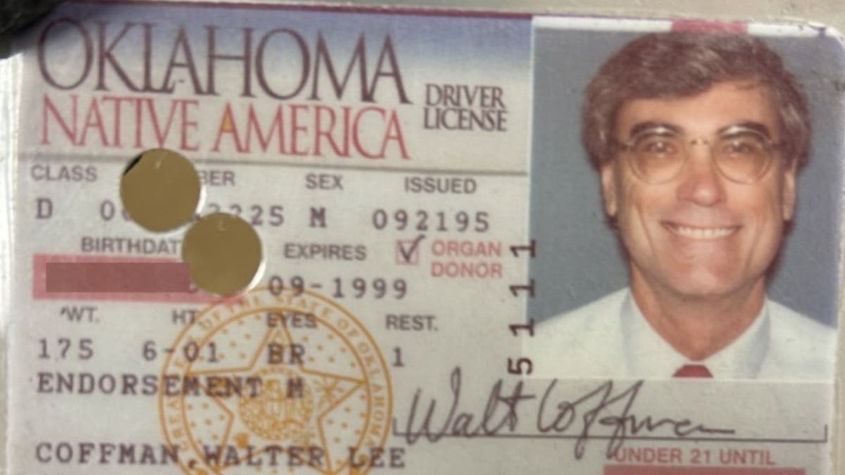 Campbell's Oklahoma license