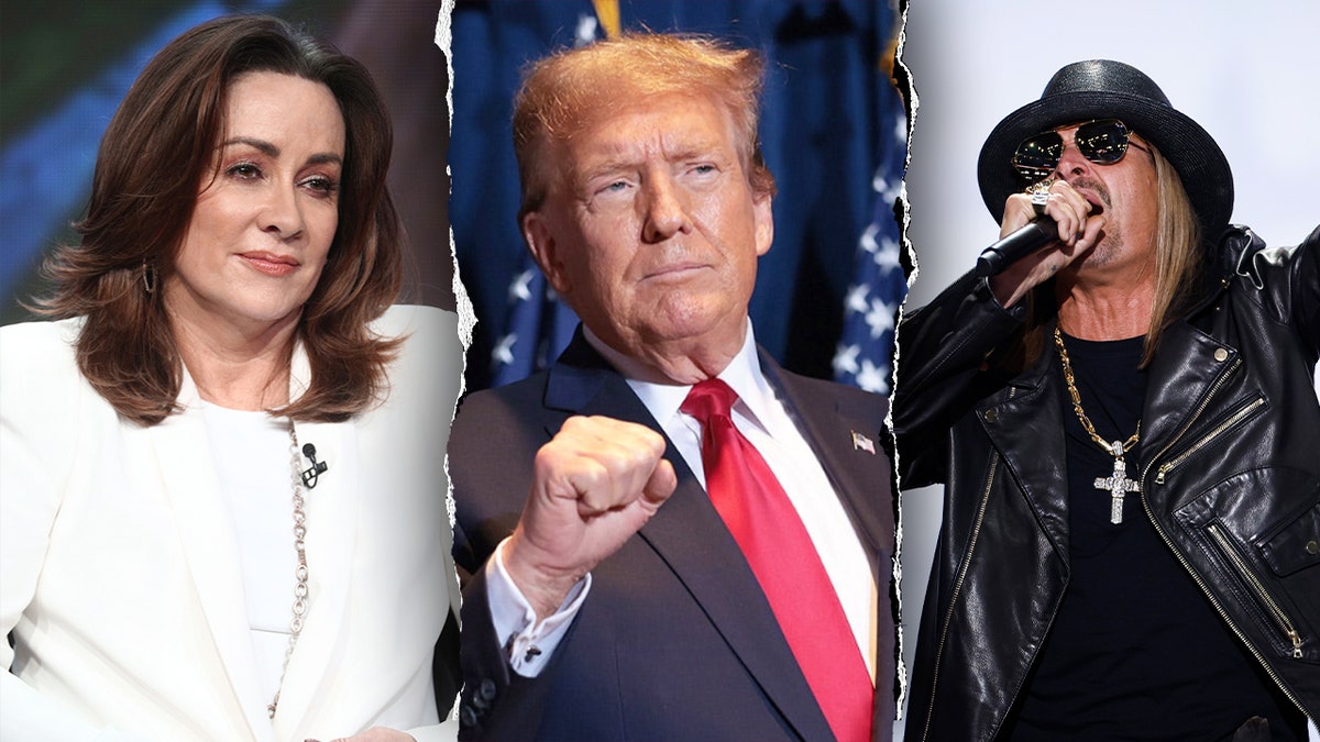 patricia heaton, trump, kid rock