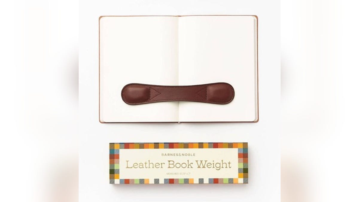 Hold your book open easily with weight.