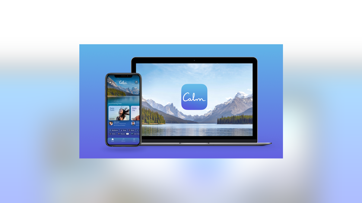 Calm is a helpful sleep and meditation app. 
