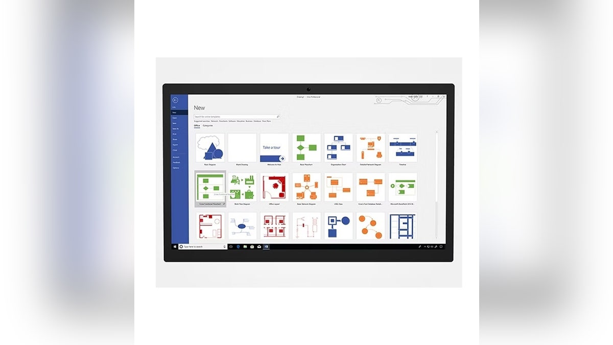 Visio has diagram options for a variety of business types.?