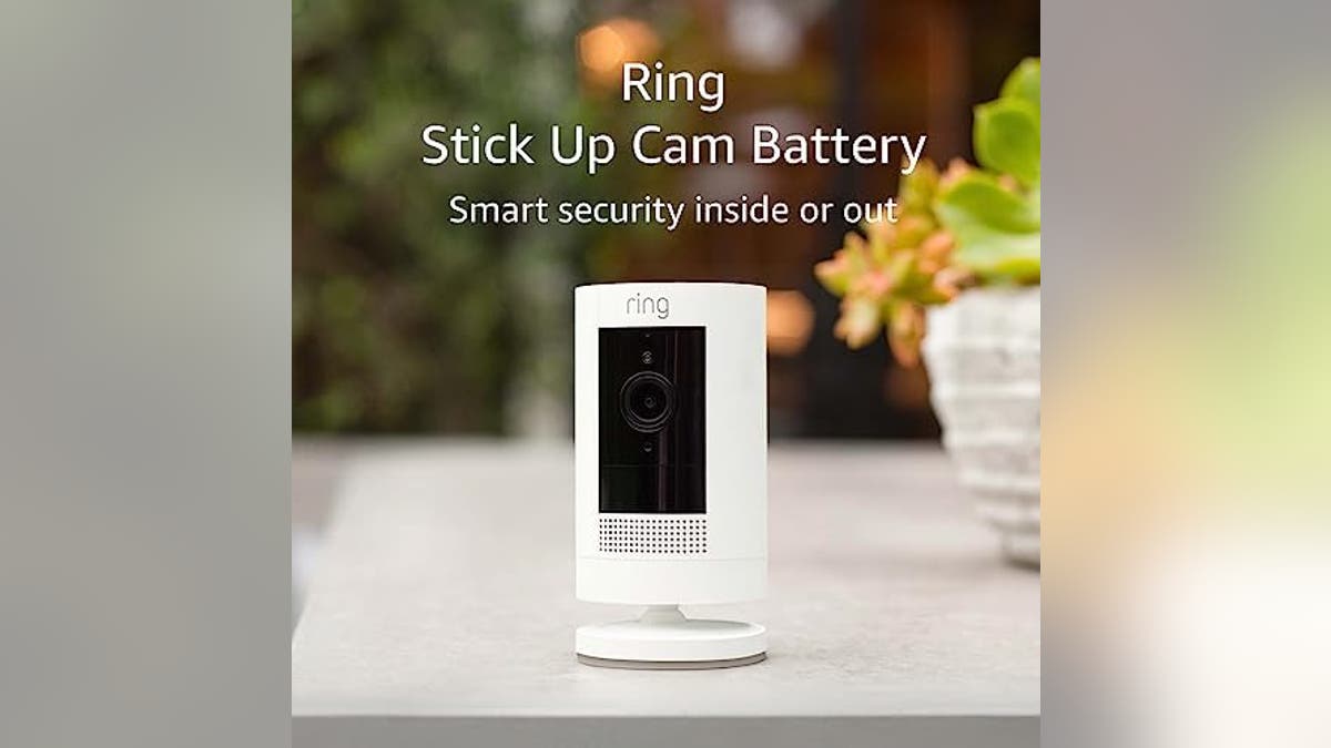 Use this Ring camera to monitor activity inside or outside your home.?