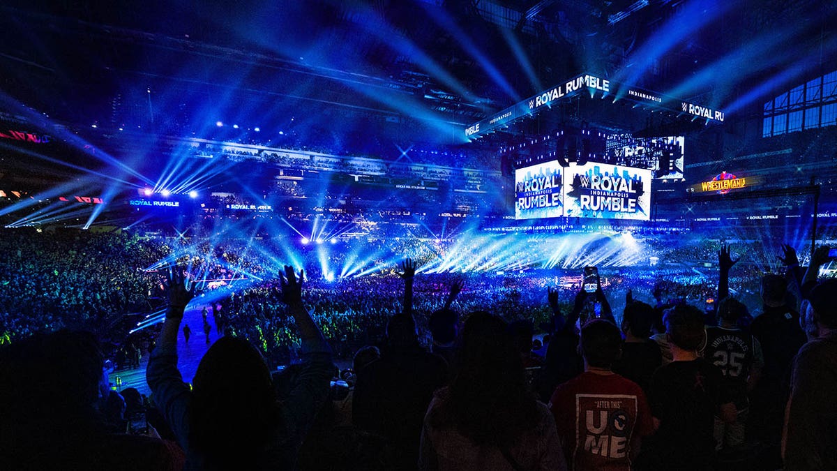 The 2025 Royal Rumble took place at Lucas Oil Stadium.