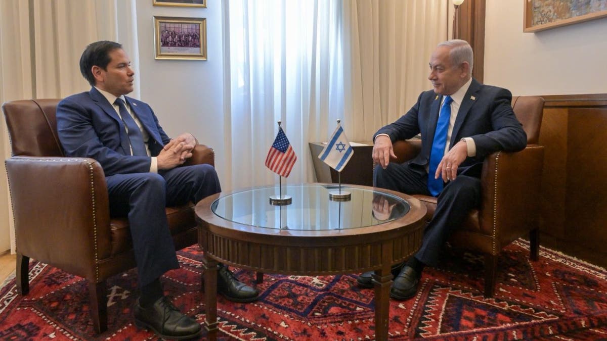 Foreign Minister Marco Rubio will meet Israeli Prime Minister Benjamin Netanyahu.