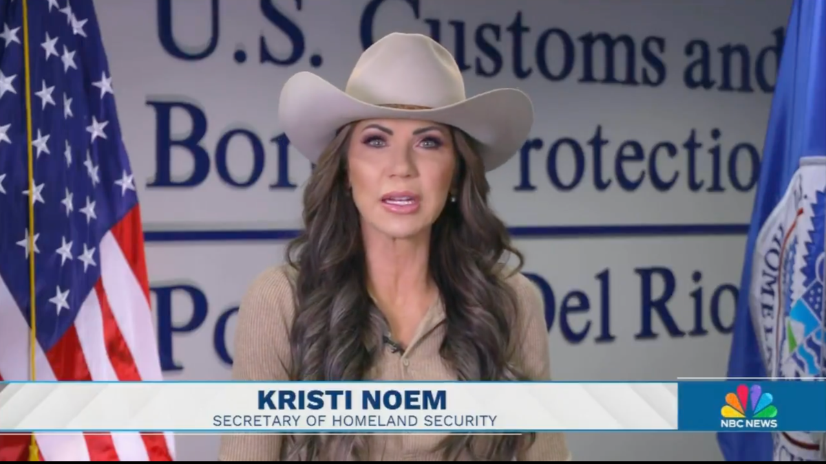 Kristi Noem on 'Meet the Press'.