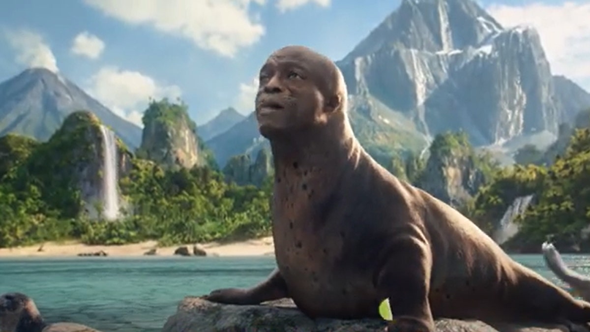 Seal in the Mountain Dew Super Bowl commercial