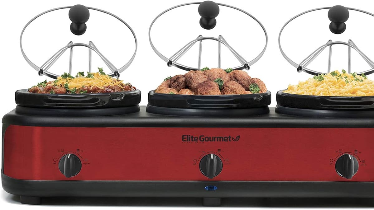 Get three slow cookers in one.