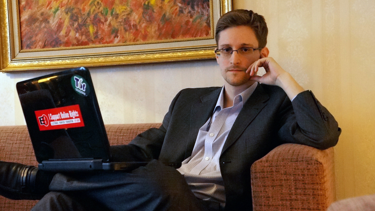 Edward Snowden pictured surviving  successful  exile successful  Russia 