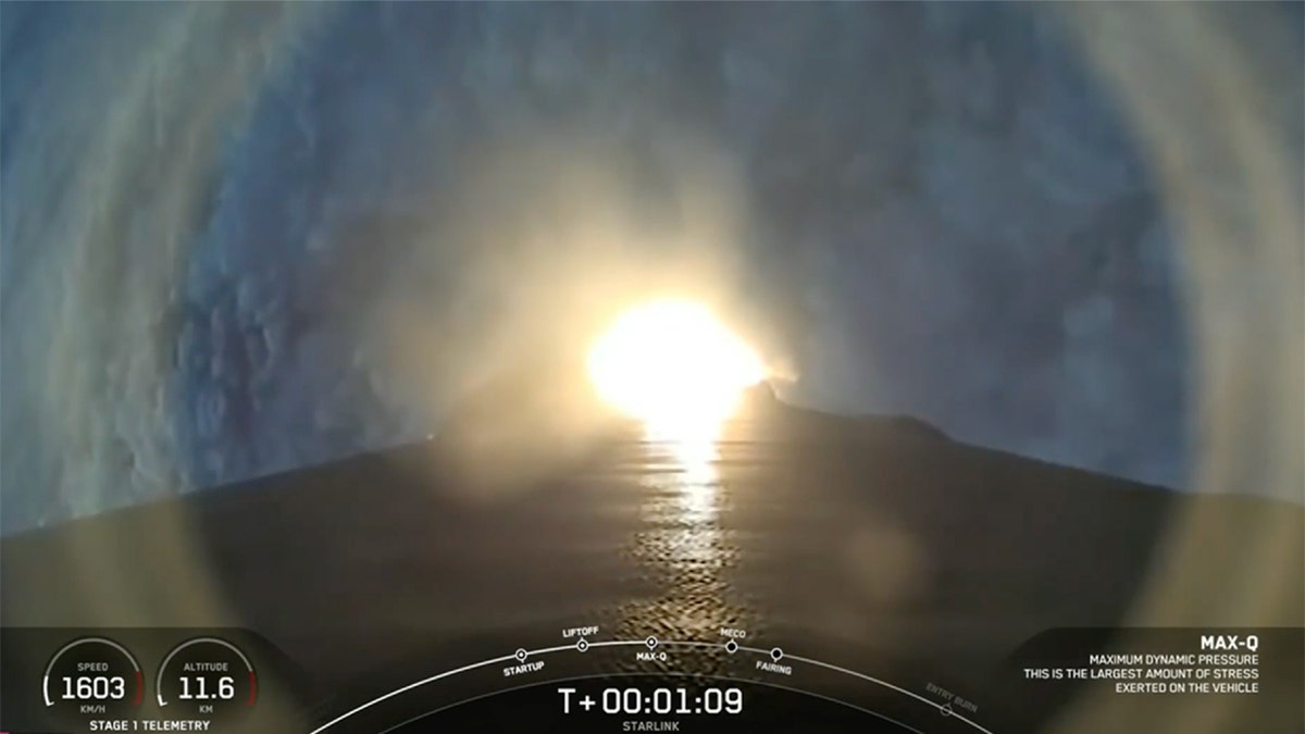 SpaceX lands a Falcon 9 rocket on a drone ship off the coast of the Bahamas