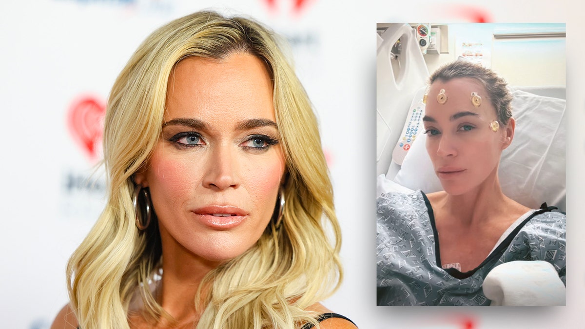 Reality star Teddi Mellencamp wears hospital gown for surgery