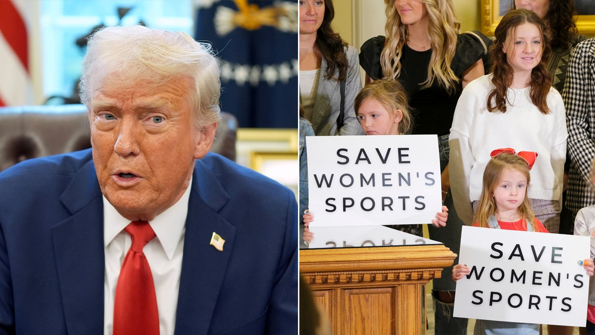 Trump and a sports demonstration for women save