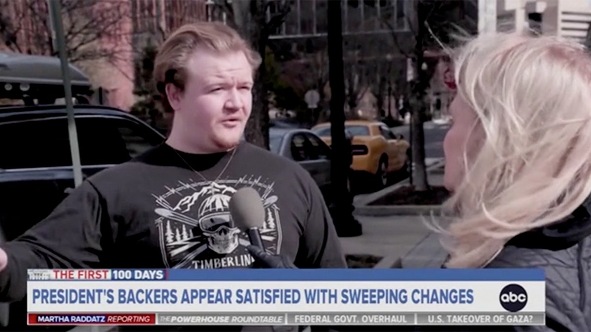 Trump's fan talks with ABC