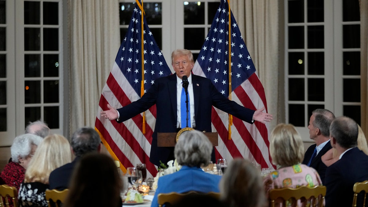President Trump speaking
