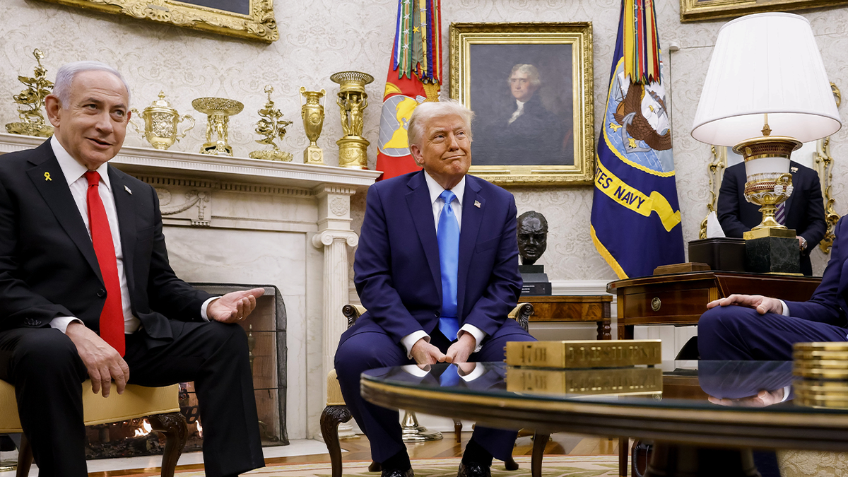 President Donald Trump, right, invited Israeli Prime Minister Benjamin Netanyahu to the White House to discuss the ceasefire deal's future, and Iran's grip in the Middle East and resettling Gaza residents in other nations. 