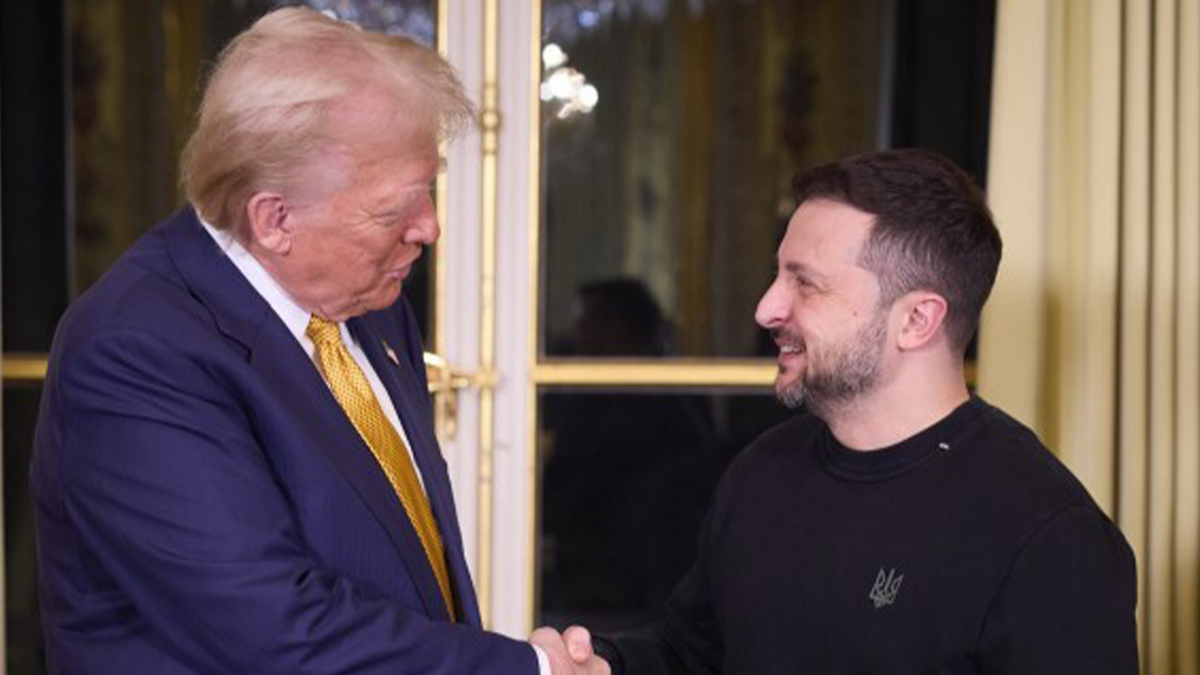 Trump and Zelenskyy